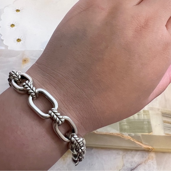 Jai John Hardy Textured Bracelet Sterling Silver 925 - Picture 3 of 9